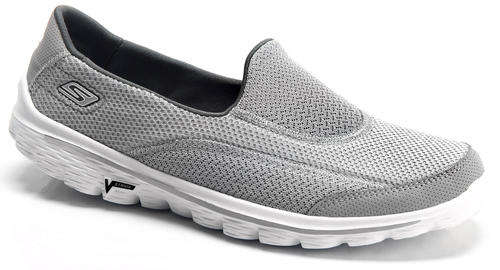Original Ladies Skechers Go Walk 2 Gray - UK 7 (SA 7)