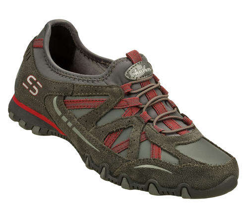 Original Ladies Skechers Bikers Candid - UK 8 (SA 8) Leather & Textile Upper