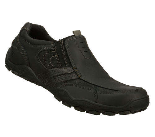 Original Mens SKECHERS Pebble Castor Leather Upper - UK 8 (SA 8)