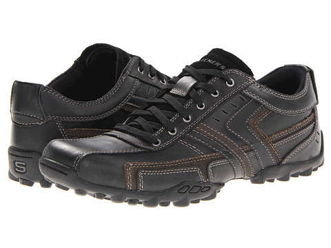 Original Mens SKECHERS Talus Valey Leather Upper - UK 11 (SA 11) Memory Foam