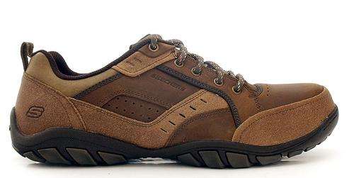 Original Mens SKECHERS Dixon Spyden Leather Upper - UK 13 (SA 13) Memory Foam
