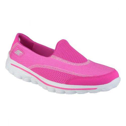 Original Ladies Skechers Go Walk 2 (Hot Pink) - UK 8 (SA 8)