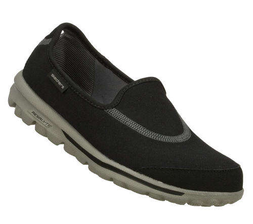 Original Ladies Skechers Go Walk (Black & Gray) - UK 4 (SA 4)