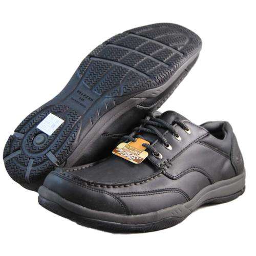 Original Mens SKECHERS Valko Welson Leather Upper - UK 7 (SA 7) Memory Foam