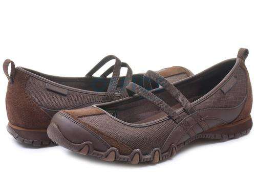 Original Ladies Skechers Bikers Lifestyle- UK 3 (SA 3) Memory Foam - Chocolate