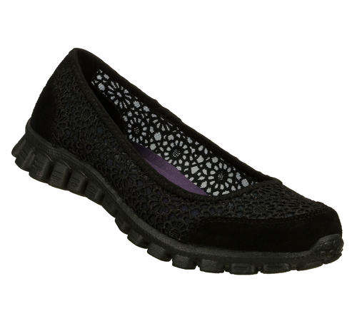 Original Ladies Skechers EZ Flex SweetP - UK 3 (SA 3) Memory Foam - Leather & Textile Upper