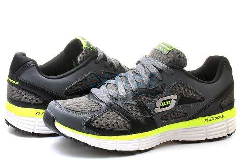 Original Mens SKECHERS Agility Ultimate Victory - UK 12 (SA 12) Leather Upper