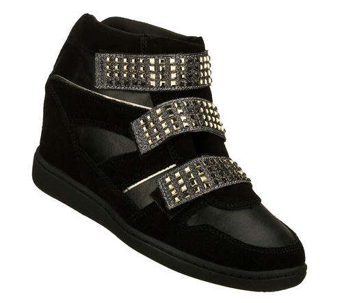 Original Ladies Skechers Plus 3 Disco Baller - UK 6 (SA 6) Leather & Synthetic Upper