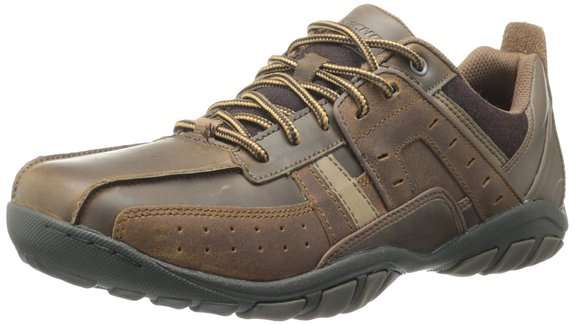 Original Mens SKECHERS Dixon Tatum Leather Upper - UK 11 (SA 11) Memory Foam