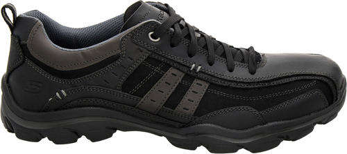 Original Mens SKECHERS Montz Retvon Leather Upper - UK 7 (SA 7) - Memory Foam