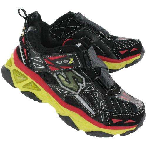 Original BOYS SKECHERS S Lights Galvanized- UK 2 (SA 2 - 22cm) Leather Upper