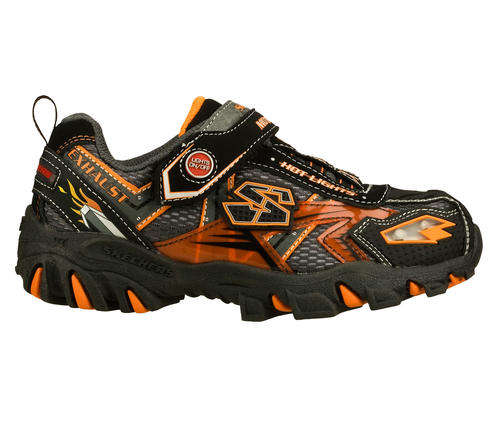Original BOYS SKECHERS Hot Lights Damager - UK 2 (SA 2 - 22cm) Advanced Bright Headlight System