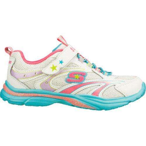 Original Girls SKECHERS S Lights Lite Kicks 2 - UK 1 (SA 1 - 21cm) Leather Upper