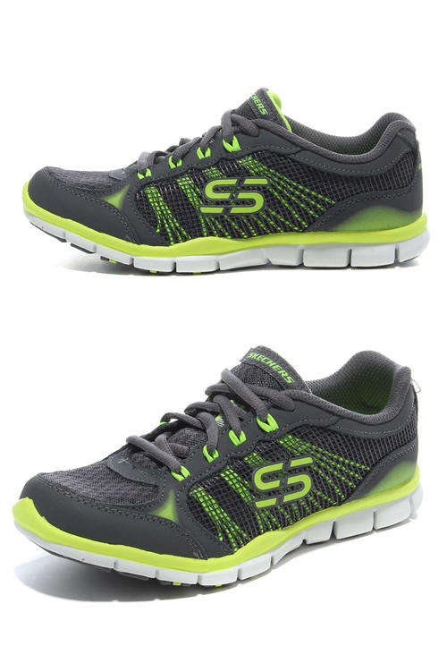 Original Ladies Skechers Gratis Ring Leader - UK 7 (SA 7) Leather & Textile Upper