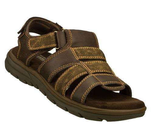 Original Mens SKECHERS Supreme Equipt - UK 10 (SA 10) Memory Foam 360 - Strap at rear