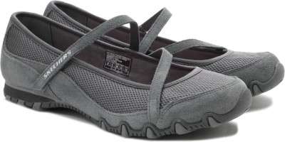 Original Ladies Skechers Bikers Angelic - UK 7 (SA 7) Leather & Textile Upper