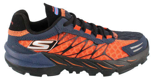 Original BOYS SKECHERS Go Bionic Trail - UK 2 (SA 2 - 22cm) Leather & Textile Upper