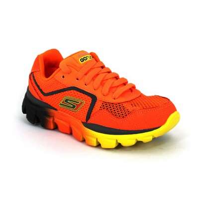 Original BOYS SKECHERS Go Run Ride Supreme - UK 1 (SA 1 - 21cm) Leather & Textile Upper