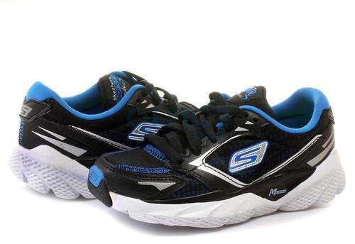 Original BOYS SKECHERS Go Run Ride 3 - UK 4 (SA 4 - 23.5cm) Leather & Textile Upper