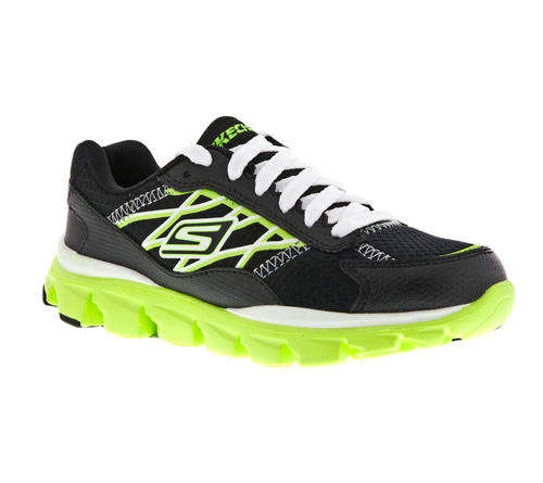 Original BOYS SKECHERS Go Run Ride Innate - UK 3 (SA 3 - 23cm) Leather & Textile Upper