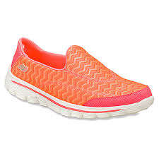 Original Ladies Skechers Go Walk 2 Chevron - UK 8 (SA 8) Resalyte Cushioning