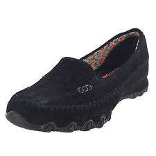Original Ladies Skechers Bikers Momentum - UK 7 (SA 7) Memory Foam Footbed - Leather Upper