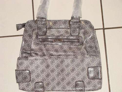 100% Original Guess Bag - Silver Grey