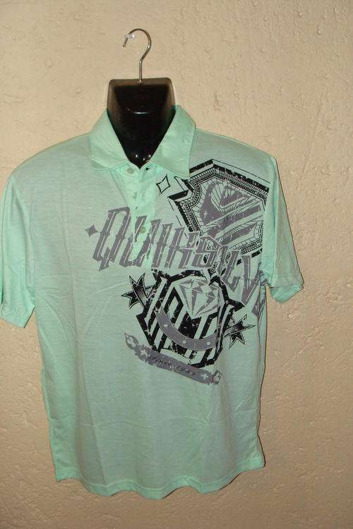 Original Mens QuikSilver Golf Shirt Large