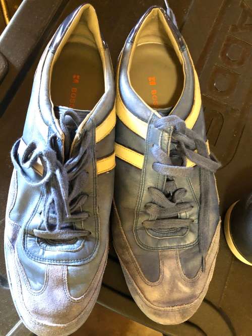 Bulk lot of 13 x  Used Hugo Boss Sneakers # All UK 9 # 1000% GENUINE AND AUTHENTIC!