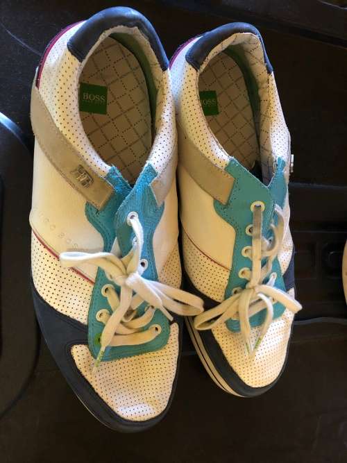 Bulk lot of 13 x  Used Hugo Boss Sneakers # All UK 9 # 1000% GENUINE AND AUTHENTIC!