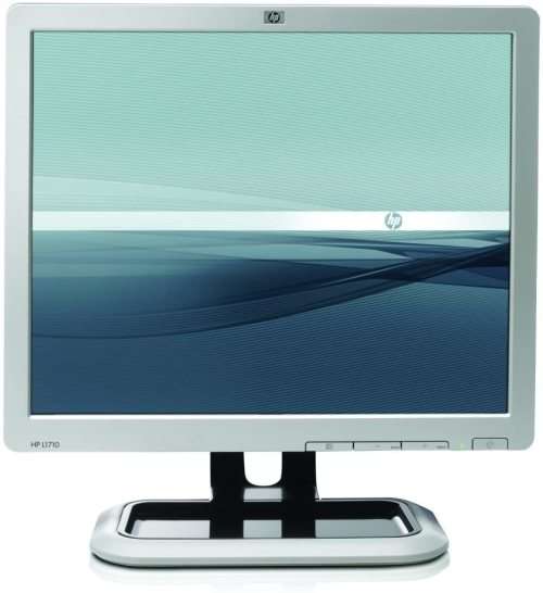 HP L1710 HP 17 L1710 LCD Monitor, Active Matrix, TFT, Black/Silver