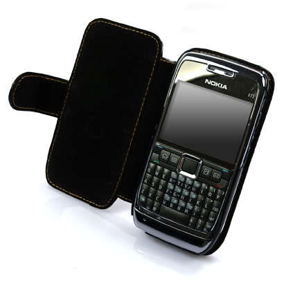 NOKIA E71 -E73 -E63 LEATHER POUCH ## FREE SHIPPING ##