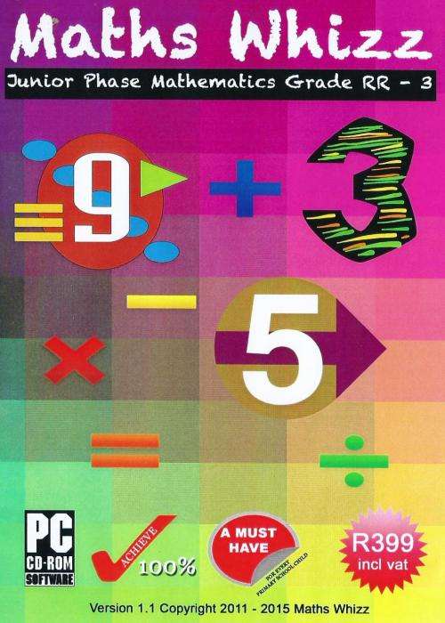Maths Whizz Grade RR-3 (PC Software for Windows)