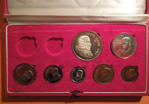 1968 Short Proof Set in Red SAM Box