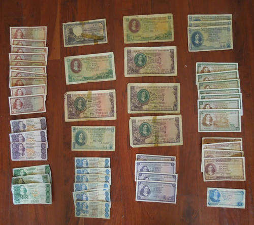 HUGE Collection of South African Banknotes - 50 banknotes in total