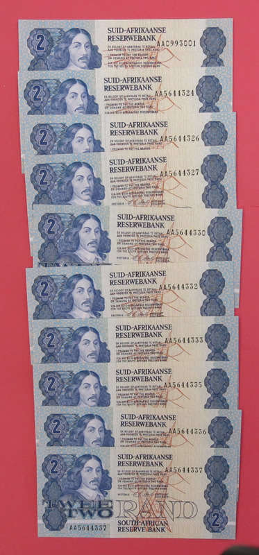 Stals R2 notes x 20 *Many Consecutive* AUNC/UNC