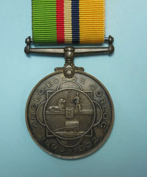 Anglo-Boere Oorlog Medalje - VELDKORNET S.J. VAN DER MERWE