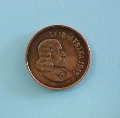 RARE 1965 One Cent Afrikaans  **R1 START**