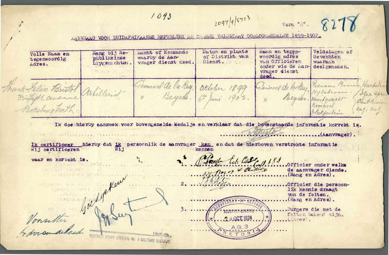 Boer War ABO (LVW) / WW1 Group to an American