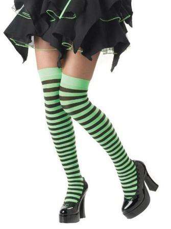 Black & Green Socks