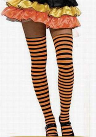 Black & Orange Socks