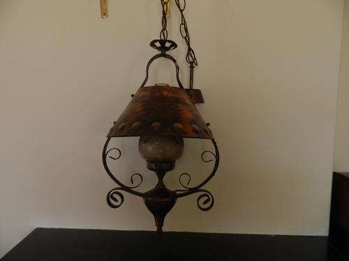 Very Old Copper Light