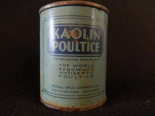 Full Tin of Kaolin Poultice Antiseptic.