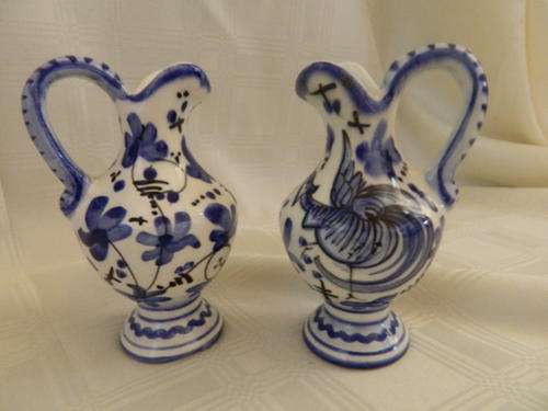 x2 Jugs "Delft" - Old Florence