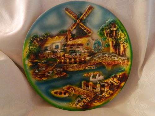 Guildcraft Ware plates-(E WUSHER DA) - Very RARE