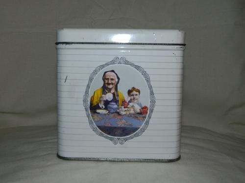 Mazawattee Tea Square Tin
