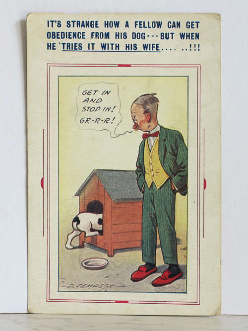 ANTIQUE COMIC BRITISH POSTCARDS