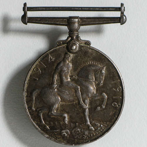 MEDAL GEORGIVS V BRITT. OMN: REX ET IND: IMP: 1914-1918