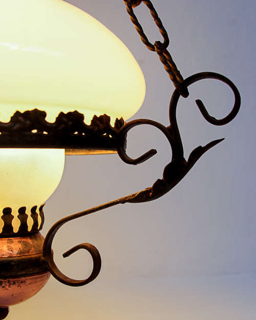 BEAUTIFUL 1970's CHANDELIER LIGHT