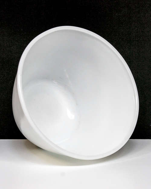 MILK GLASS MIXING BOWL